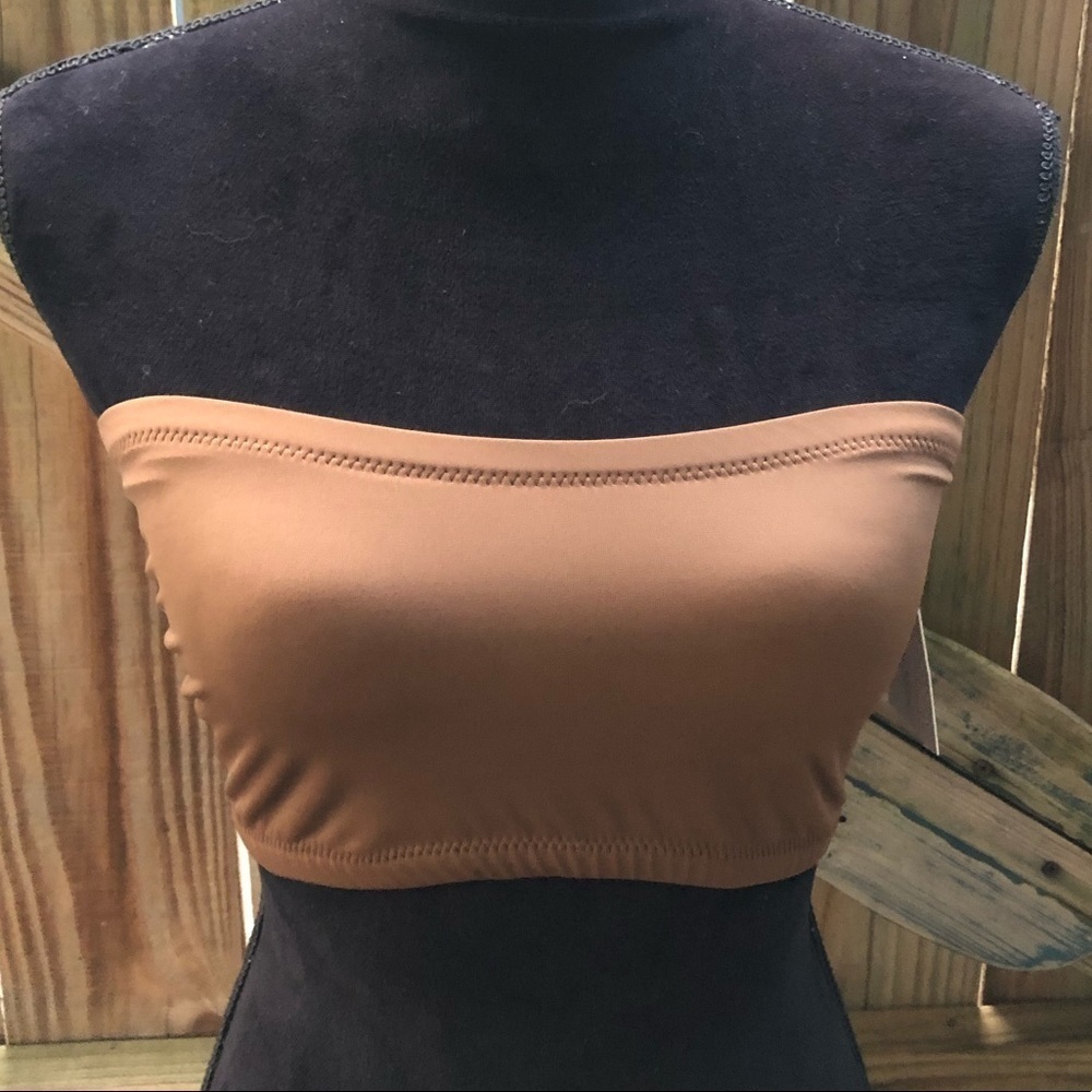 Nubian Skin Naked Collection Brown Bandeau S